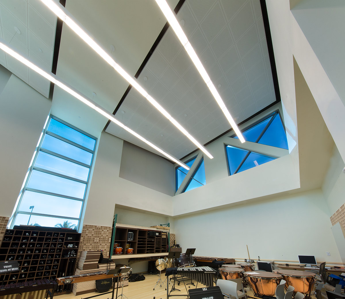 Interior design view at the UM Frost School Of Music - Miami, FL 
